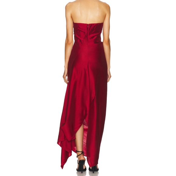 STAUD Caravaggio Dress Sz. 4 - Picture 4 of 12